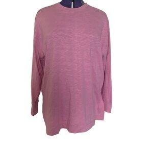 Old navy pink long sleeve  women’s t-shirt size M